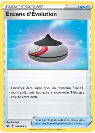 Encens d'Évolution #163/202 — Épée et Bouclier
