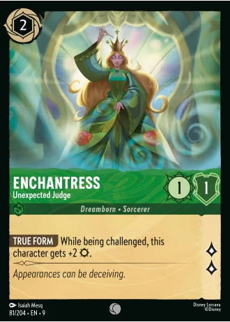 Enchantress - Unexpected Judge #81/204 — Fabled