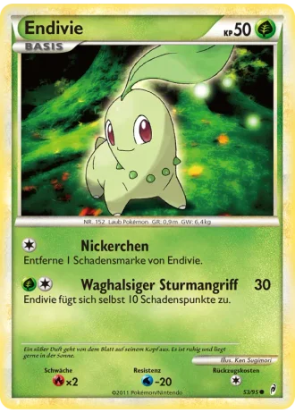 Endivie #53/95 — Ruf der Legenden