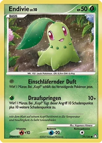 Endivie #77/123 — Geheimnisvolle Schätze