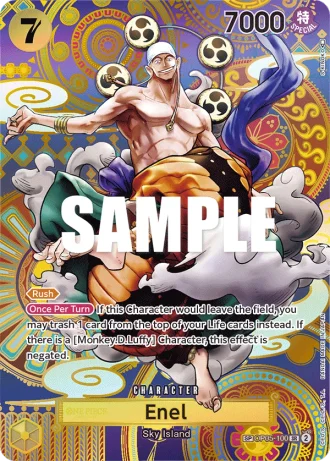 Enel (OP05-100) (Special Rare) — Awakening of the New Era (OP05)