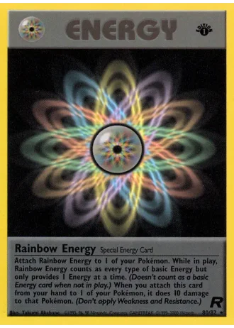 Energia Arcobaleno #80/82 — Team Rocket