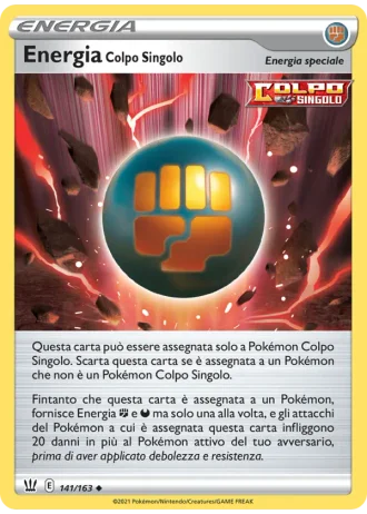 Energia Colpo Singolo #141/163 — Stili di Lotta