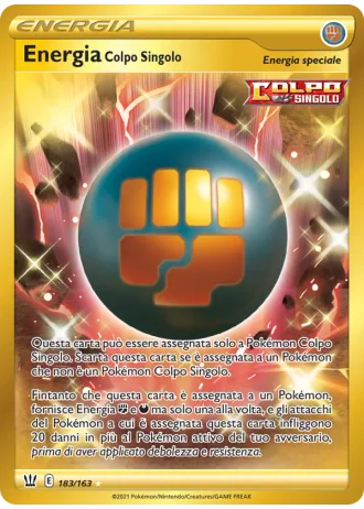 Energia Colpo Singolo #183/163 — Stili di Lotta