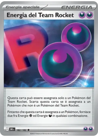 Energia del Team Rocket #182/182 — Rivali Predestinati