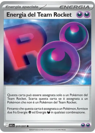 Energia del Team Rocket #217/217 — Ascesa Eroica