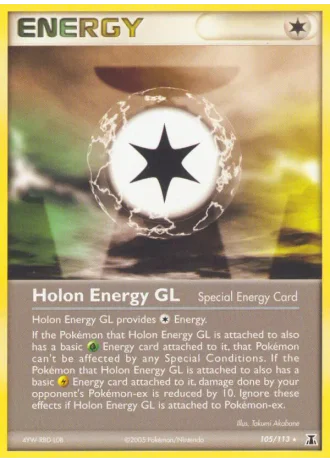 Energia Holon EL #105/113 — EX Specie Delta