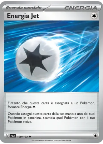 Energia Jet #190/193 — Evoluzioni a Paldea