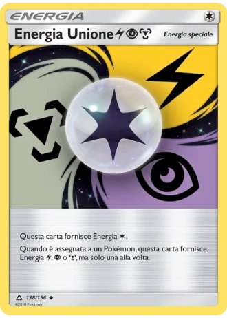 Energia Unione LightningPsychicMetal #138/156 — Ultraprisma