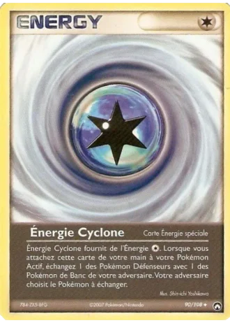 Énergie Cyclone #90/108 — EX Gardiens du Pouvoir