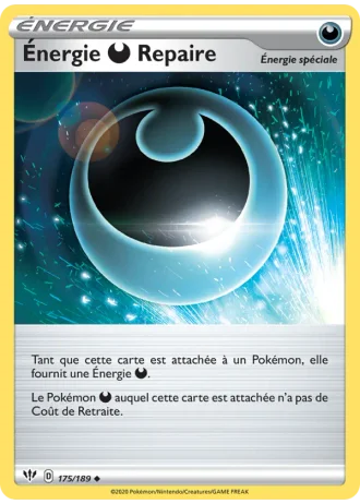 Énergie Darkness Repaire #175/189 — Ténèbres Embrasées