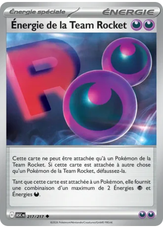 Énergie de la Team Rocket #217/217 — Héros Transcendants