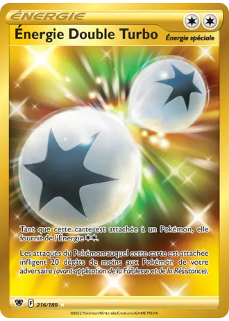 Énergie Double Turbo #216/189 — Astres Radieux