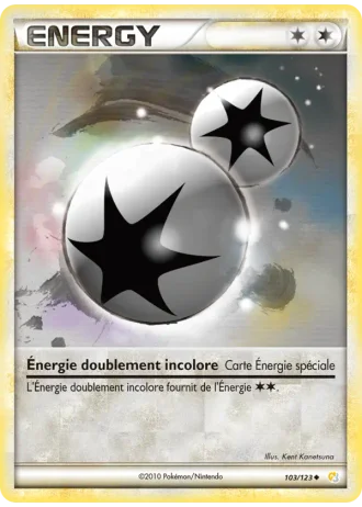 Énergie doublement incolore #103/123 — HeartGold SoulSilver