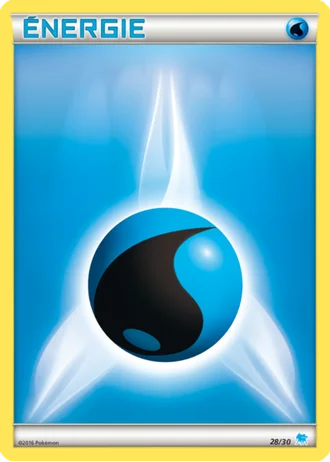 Énergie Eau #28/30 — XY Kit du dresseur (Suicune)