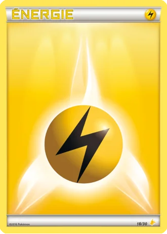 Énergie Électrique #18/30 — XY Kit du dresseur (Pikachu Libre)