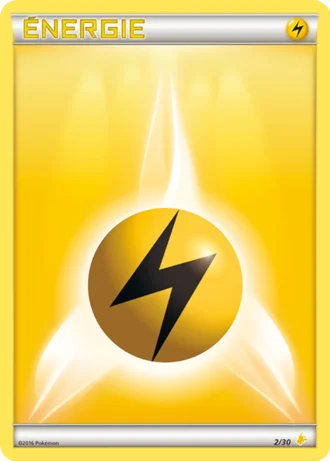 Énergie Électrique #2/30 — XY Kit du dresseur (Pikachu Libre)