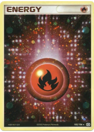 Énergie Feu #102/106 — EX Émeraude