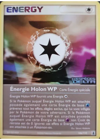 Énergie Holon WP #106/113 — EX Espèces Delta