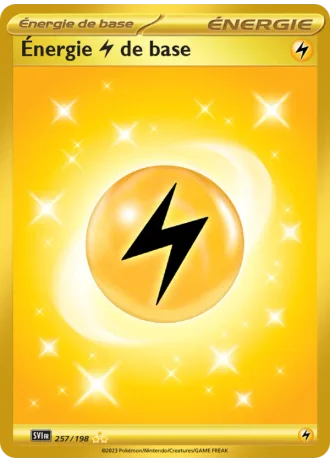 Énergie Lightning de base #257/198 — Écarlate et Violet