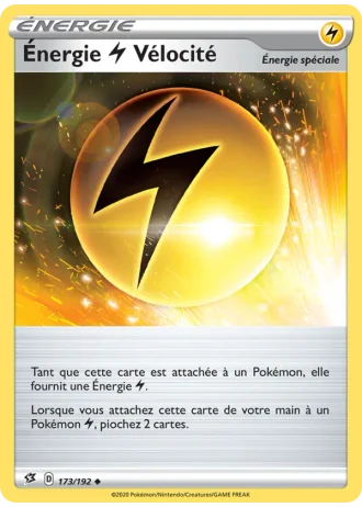 Énergie Lightning Vélocité #173/192 — Clash des Rebelles