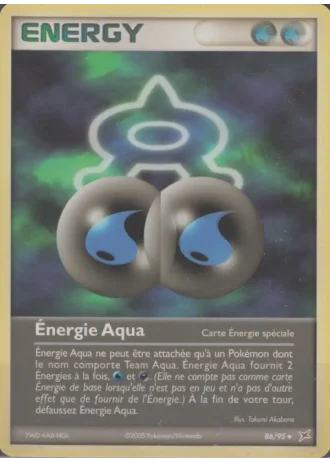 Énergie Magma #86/95 — EX Team Magma vs Team Aqua
