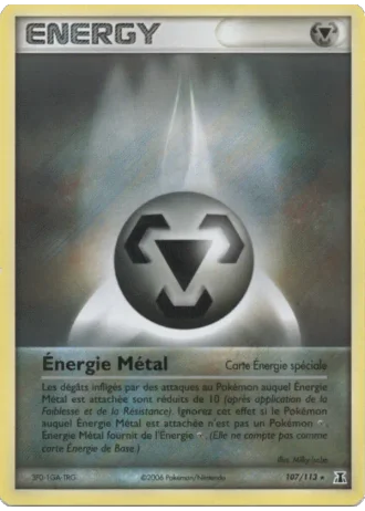 Énergie Métal #107/113 — EX Espèces Delta