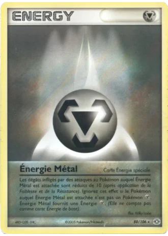 Énergie Métal #88/106 — EX Émeraude
