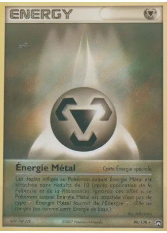 Énergie Métal #88/108 — EX Gardiens du Pouvoir