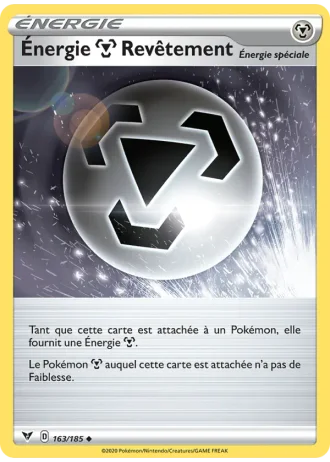 Énergie Metal Revêtement #163/185 — Voltage Éclatant