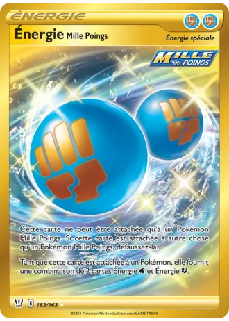 Énergie Mille Poings #182/163 — Styles de combat