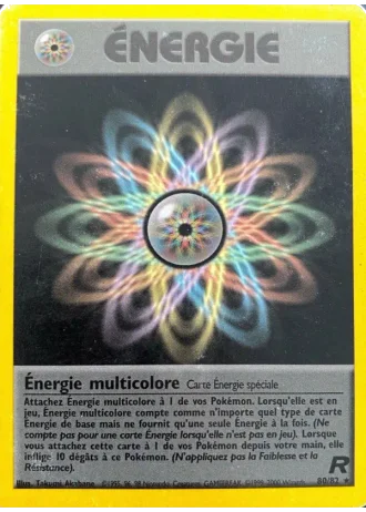 Énergie multicolore (première édition) #80/82 — Team Rocket (1ère Édition)