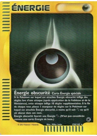 Énergie obscurité #158/165 — Expedition