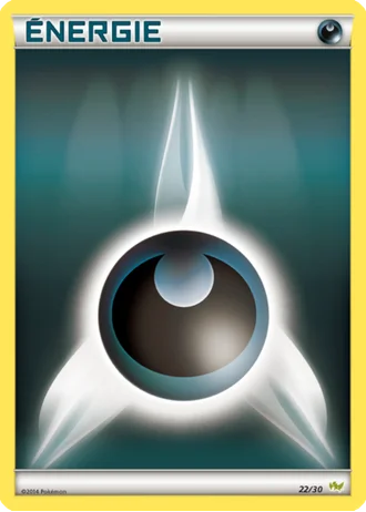 Énergie Obscurité #22/30 — XY Kit du dresseur (Bruyverne)