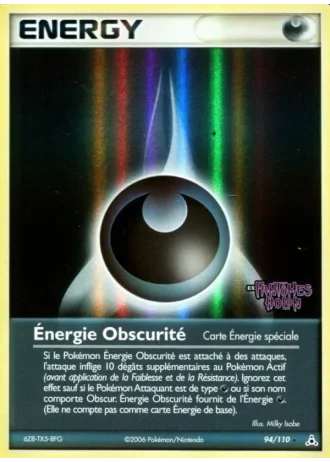 Énergie Obscurité #94/110 — EX Fantômes Holon