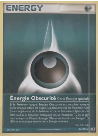 Énergie Obscurité #96/115 — EX Forces Cachées