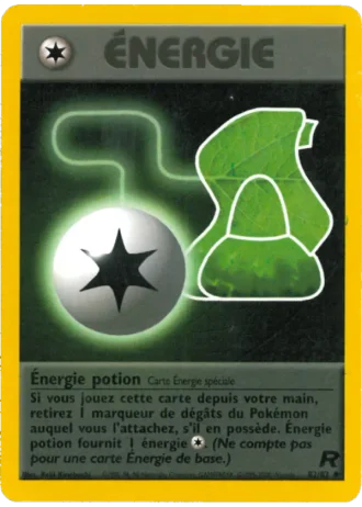 Énergie potion (première édition) #82/82 — Team Rocket (1ère Édition)
