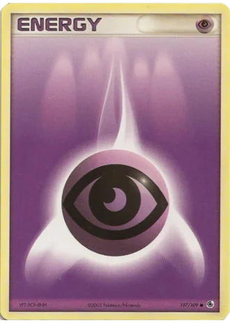 Énergie Psy #107/109 — EX Rubis & Saphir