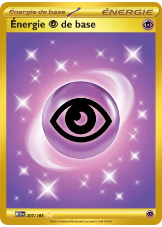 Énergie Psychic de base #207/165 — 151