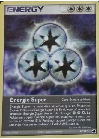 Énergie Super #87/101 — EX Île des Dragons