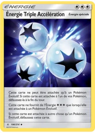 Énergie Triple Accélération #190/214 — Alliance Infaillible