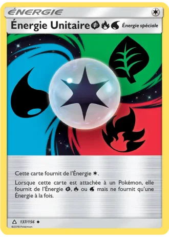 Énergie Unitaire GrassFireWater #137/156 — Ultra-Prisme