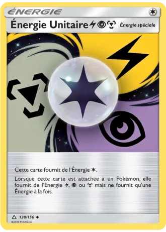 Énergie Unitaire LightningPsychicMetal #138/156 — Ultra-Prisme