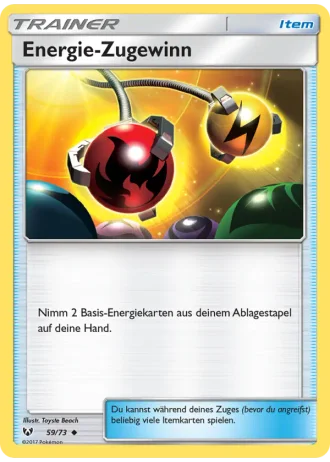 Energie-Zugewinn #59/73 — Schimmernde Legenden