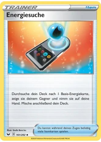 Energiesuche #161/202 — Schwert & Schild