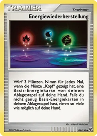 Energiewiederherstellung #106/130 — Diamant & Perl
