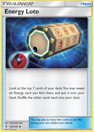 Energy Loto #122/145 — Guardians Rising