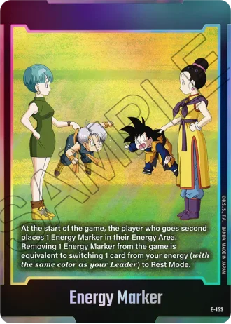 Energy Marker E-153 — Story Booster 01 (ST01)