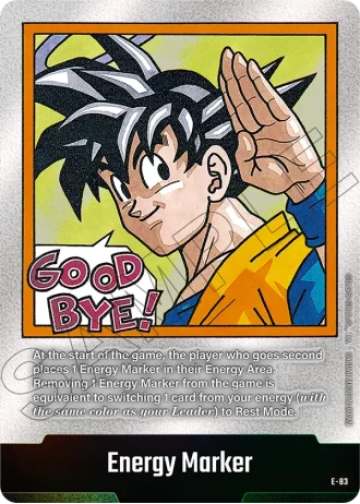 Energy Marker E-83 — Manga Booster 02 (SB02)