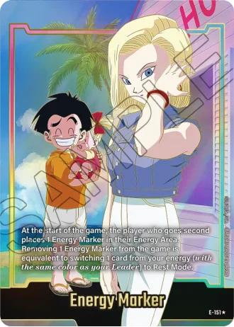 Energy Marker (Gold) E-151 — Story Booster 01 (ST01)